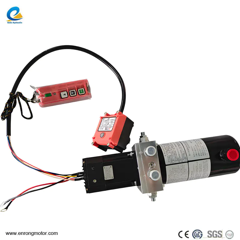 24V 0.8kW 1.2Lカスタム油圧ユニット