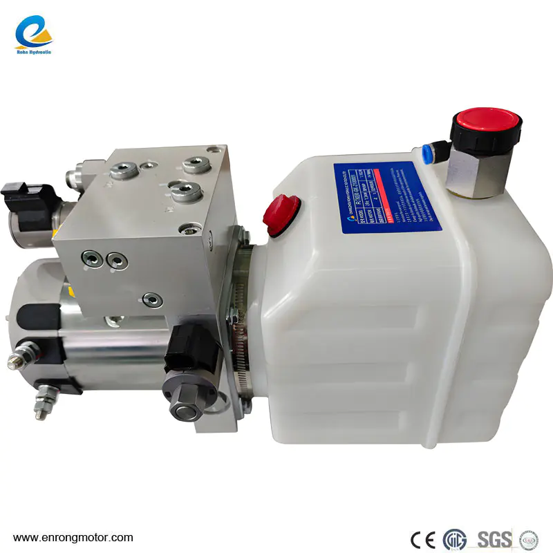 24V 1.2KW 4L油圧パワーユニット